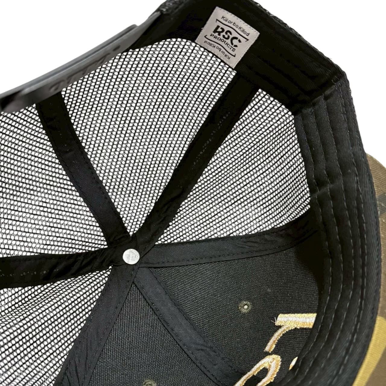 通気性バッチリ、カジュアルに決まる３D刺繍ロゴメッシュCAP 画像0-3｜rsc products公式ウェブサイト