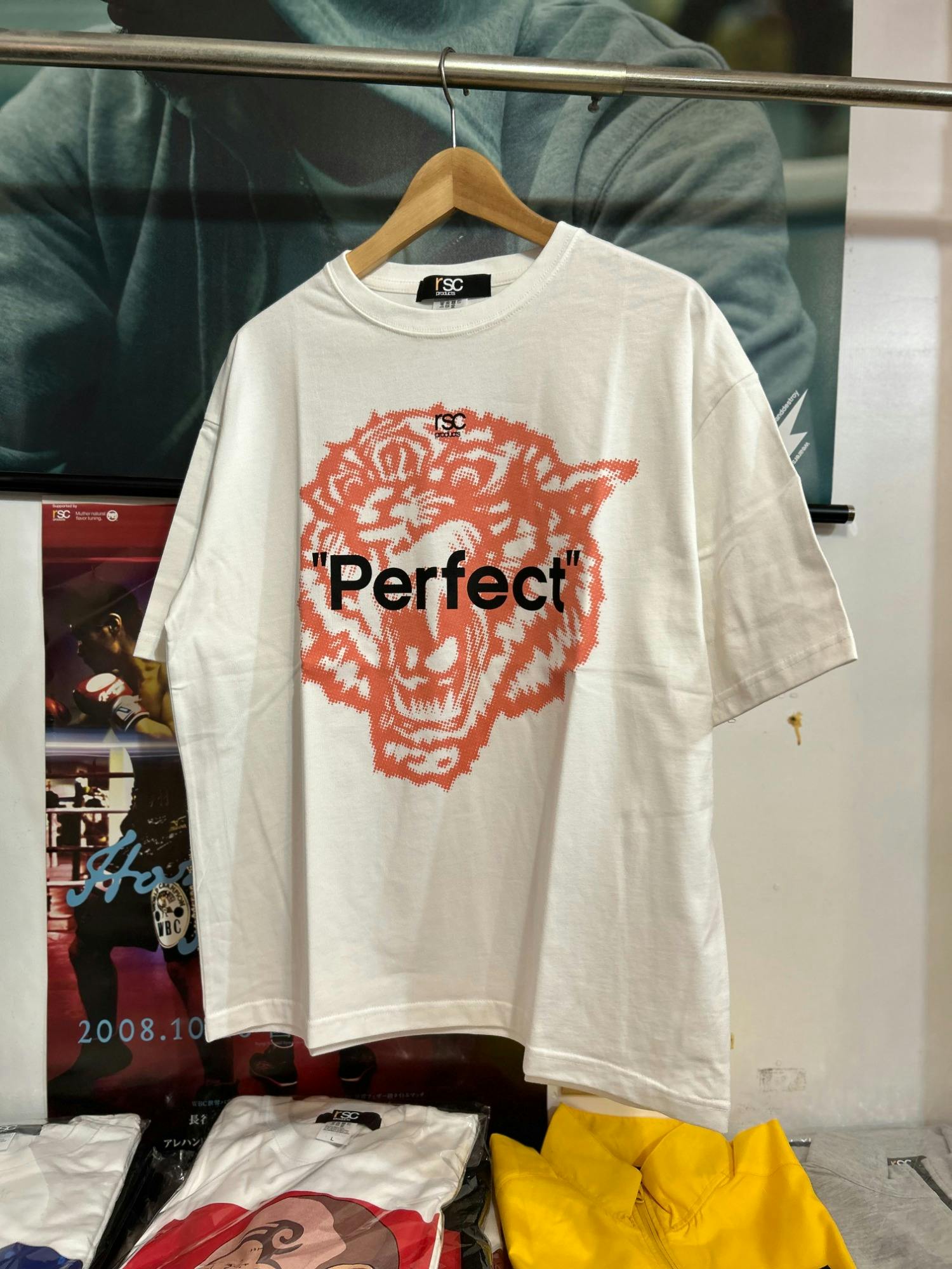 【新作】“Tiger” “Beast” “Legend”ビッグシルエットコットンTシャツ 画像0-1｜rsc products公式ウェブサイト
