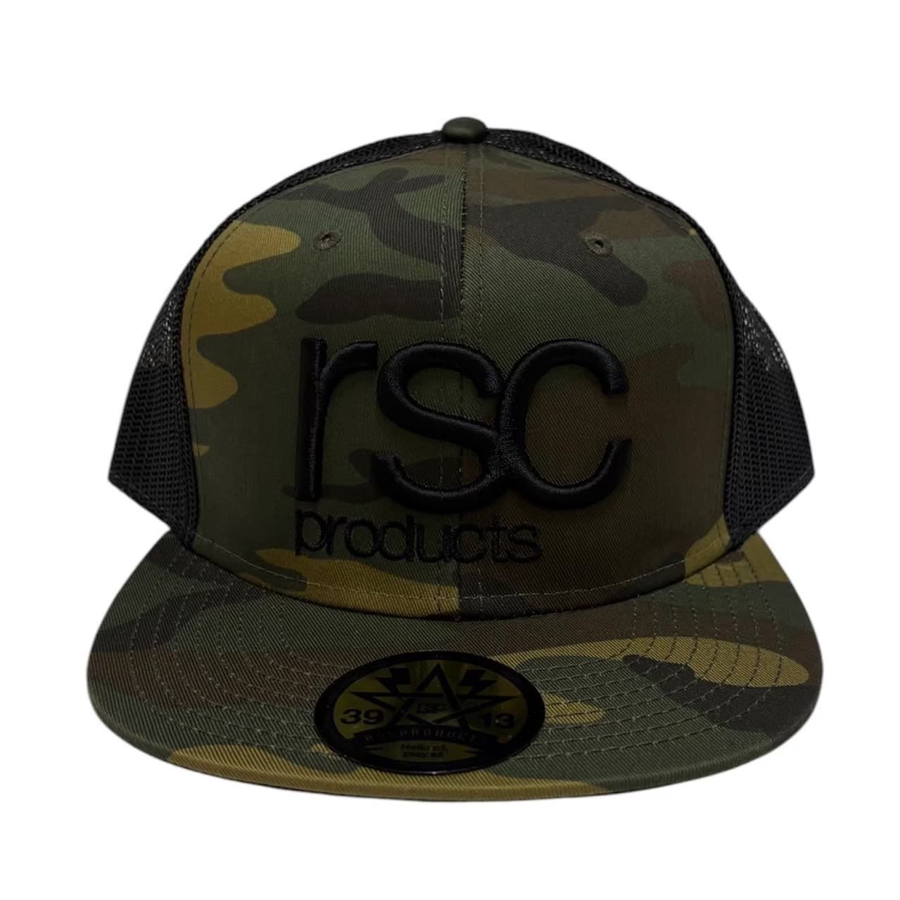 通気性バッチリ、カジュアルに決まる３D刺繍ロゴメッシュCAP 画像0-6｜rsc products公式ウェブサイト