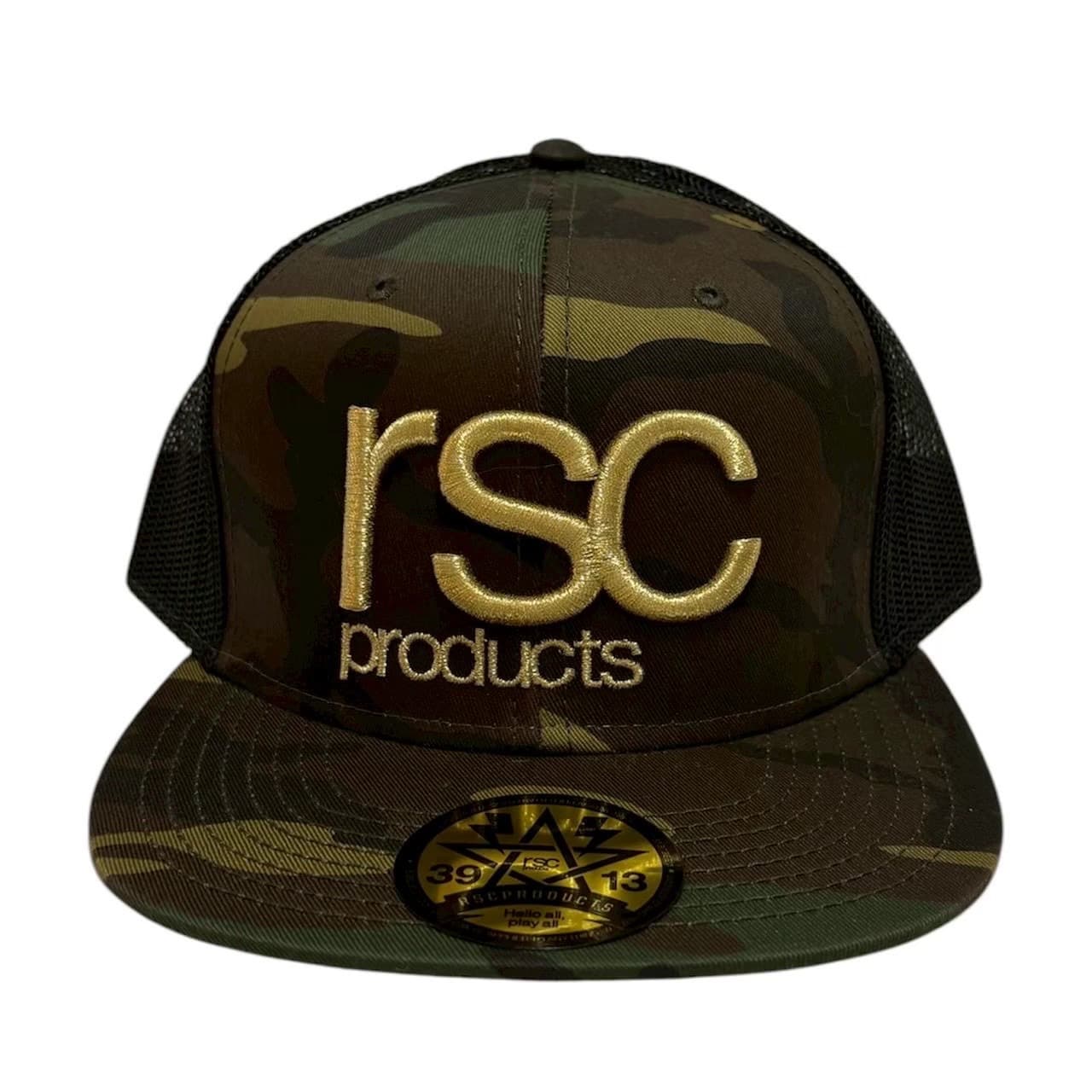 通気性バッチリ、カジュアルに決まる３D刺繍ロゴメッシュCAP 画像0-5｜rsc products公式ウェブサイト