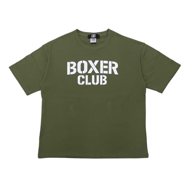 《新作》BOXER CLUB LOGO ビッグシルエットコットンTシャツ 画像0-2｜rsc products公式ウェブサイト