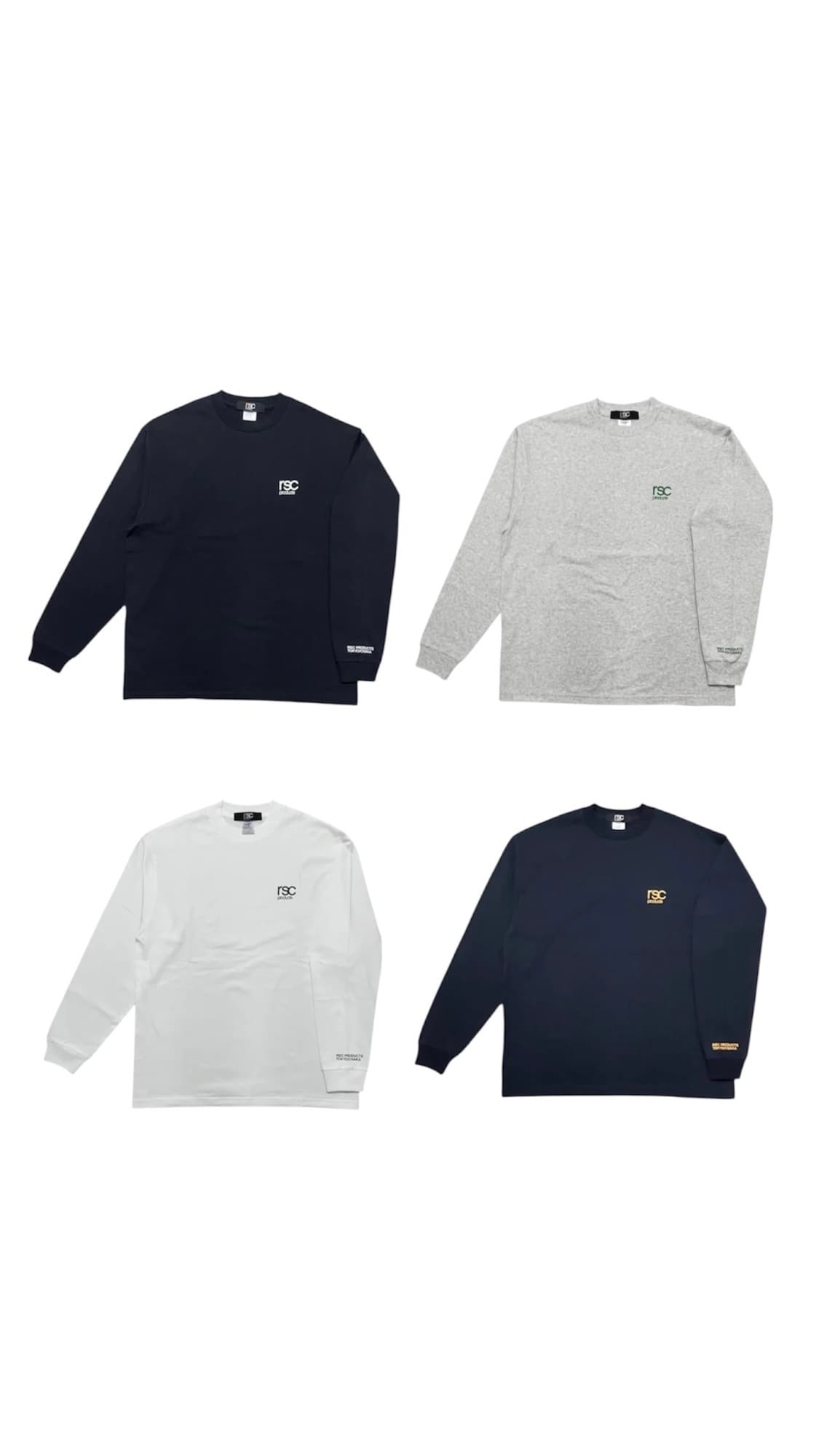 ワンポイントロゴ“ ラギッド ” ロングスリーブシャツ（全4色）｜rsc products公式ウェブサイト