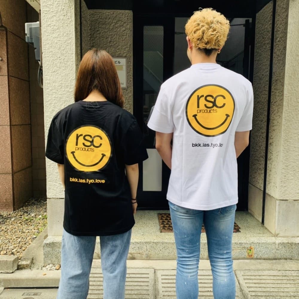 【再入荷】Smile Tシャツ 画像0-1｜rsc products公式ウェブサイト