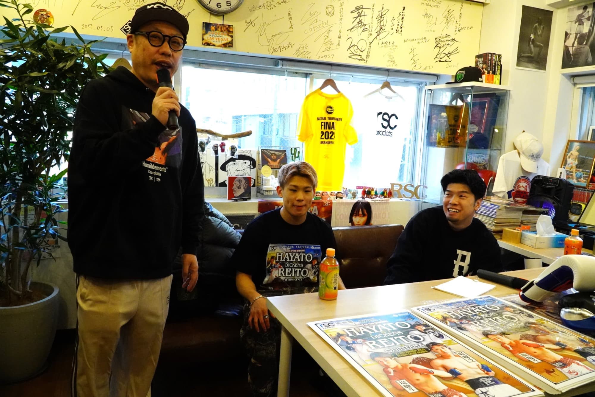 プレミアムトークショー（人数限定） 田中恒成 × 堤麗斗 画像1-4｜rsc products公式ウェブサイト