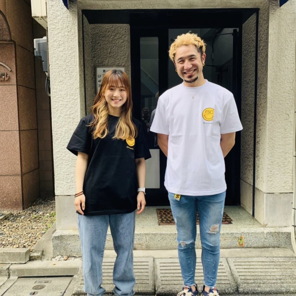 【再入荷】Smile Tシャツ 画像0-2｜rsc products公式ウェブサイト