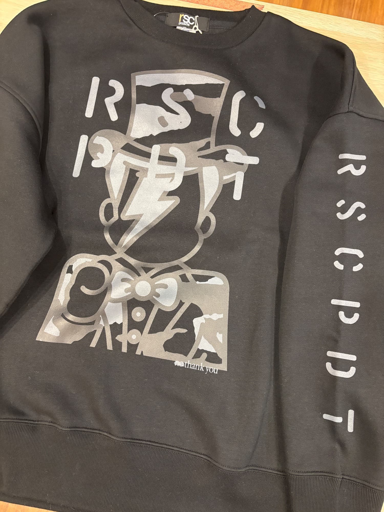  "IWU" ビッグシルエットクルーネックスウェット 画像0-1｜rsc products公式ウェブサイト