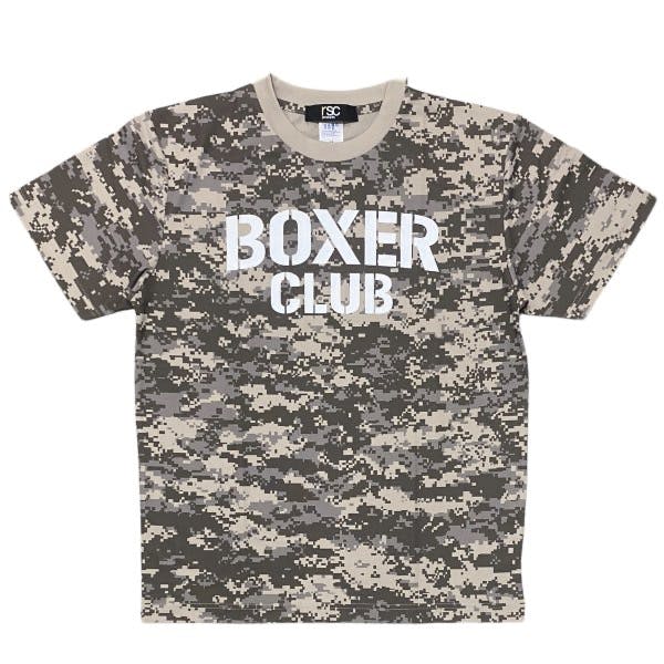 【新作】BOXER CLUB LOGO カモフラージュDRY Tシャツ 画像0-2｜rsc products公式ウェブサイト