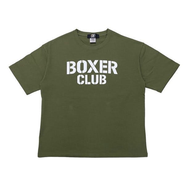 《新作》BOXER CLUB LOGO ビッグシルエットコットンTシャツ 画像0-2｜rsc products公式ウェブサイト
