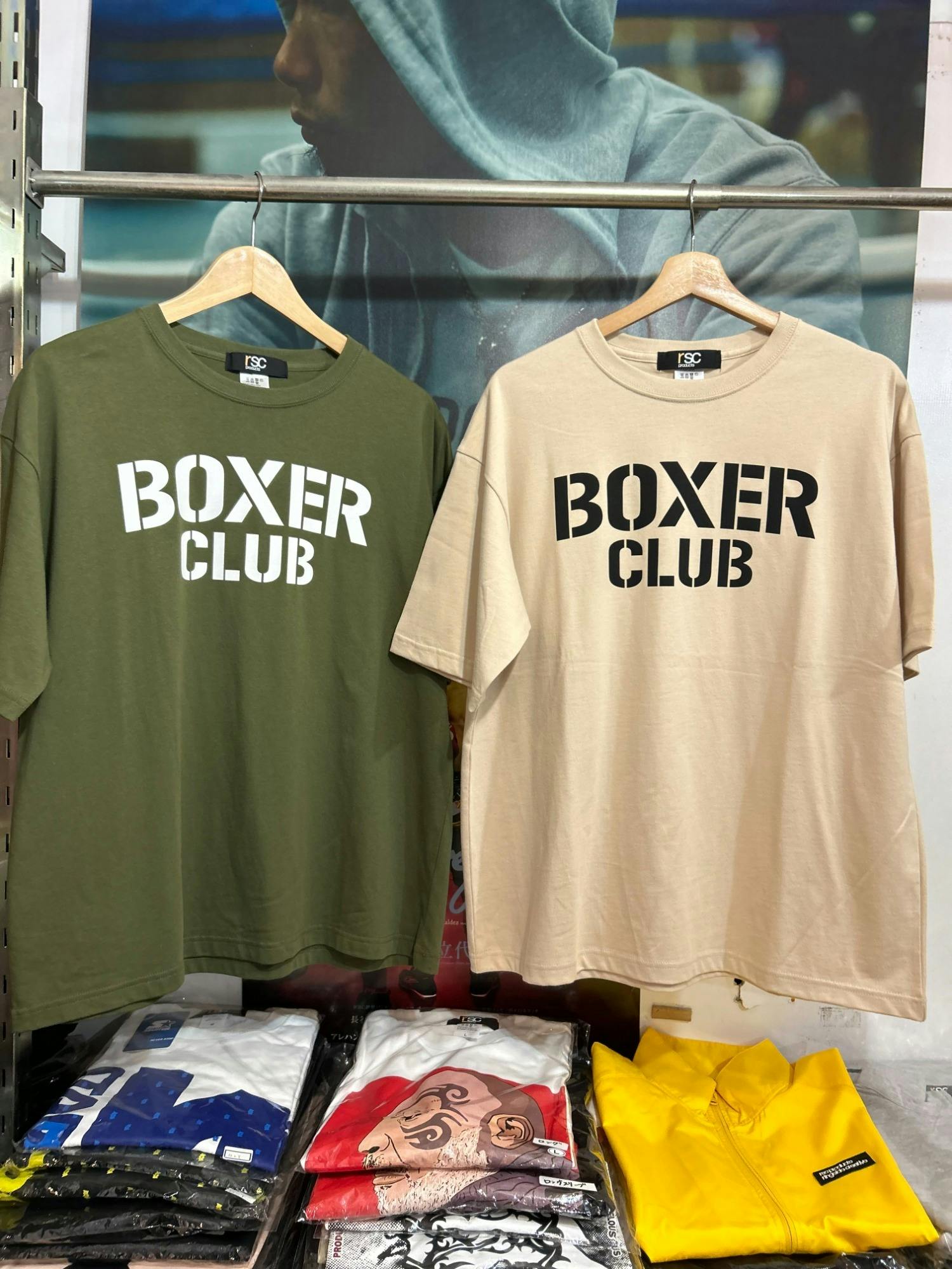 BOXER CLUB ロゴ ビッグシルエットコットンTシャツ🥊｜rsc products公式ウェブサイト